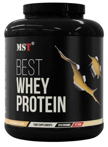 MST® Nutrition Best Whey + Enzymes 2010 g - mango a broskev