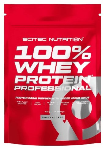 Scitec 100% Whey Protein Professional 400 g - neochucený