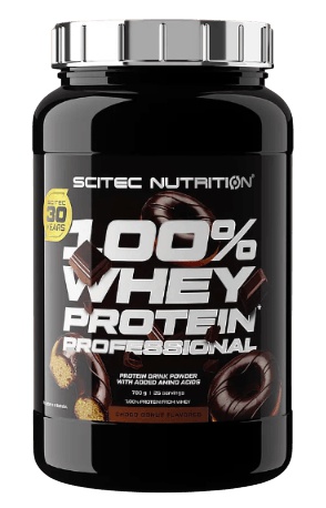 Scitec 100% Whey Protein Professional 780 g - čokoládový donut