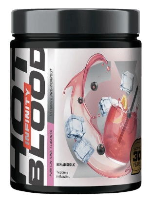 Scitec Hot Blood Infinity 350 g - Pink Gin Tonic + Triko Červené ZDARMA