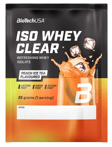BiotechUSA Iso Whey Clear 25 g - Peach Ice Tea