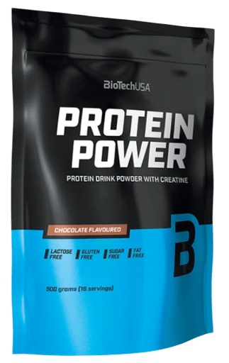BiotechUSA Protein Power 500 g - vanilka