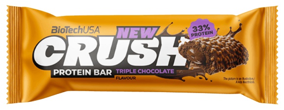 BioTechUSA Crush Protein Bar 45 g - Pistachio White Chocolate