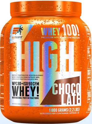 Extrifit High Whey 80 1000 g - čokoláda