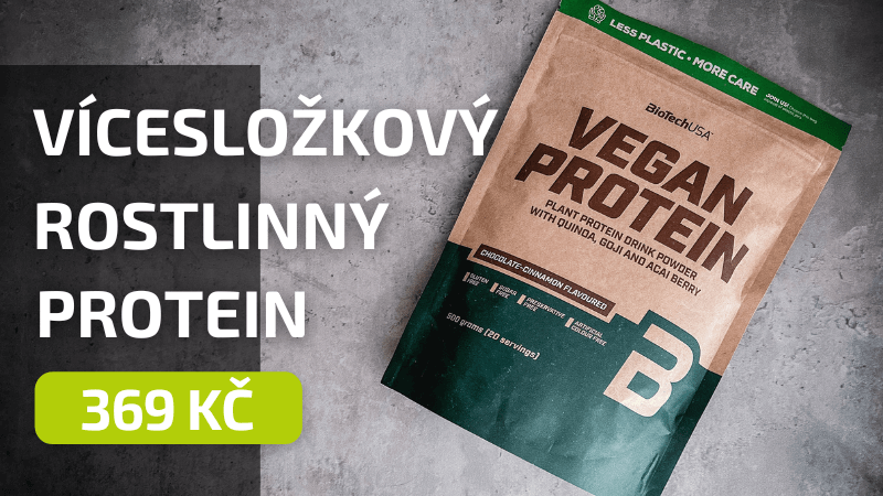 BiotechUSA Vegan Protein 500g 369 Kč