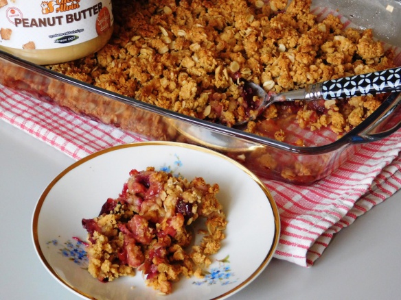 Švestkový crumble s arašídovým máslem Lucky Alvin Snickerdoodle Švestkový crumble s arašídovým máslem Lucky Alvin Snickerdoodle