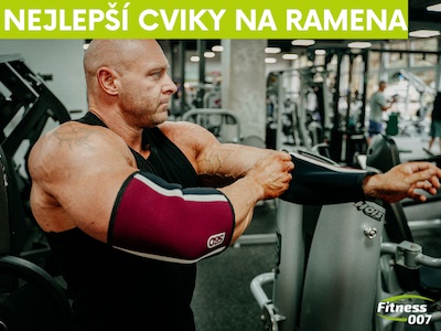 Zásobník cviků na ramena. Nejlepší cviky na kulatá ramena, která mají objem.