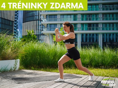 Týdenní tréninkový plán na 4 dny. Výzva: Zůstaň v pohybu. Začni cvičit doma.