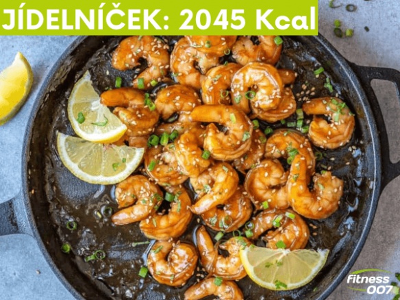 Vzorový jídelníček do krabičky 2000 Kcal | 125 g bílkovin 