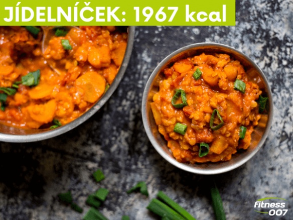 Vzorový jídelníček do krabičky 1967 Kcal | Low Carb